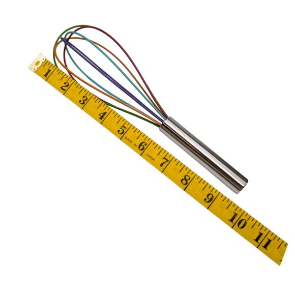 Raddish Kids Holiday Brunch Whisk Multicolor Silicon Steel Recipes Patch - Picture 4 of 8